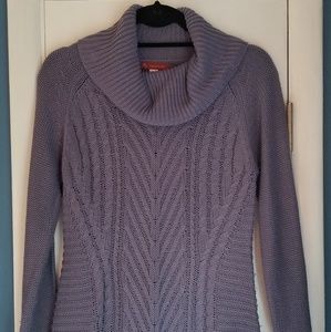 Dressbarn Purple Knit Sweater Size Small